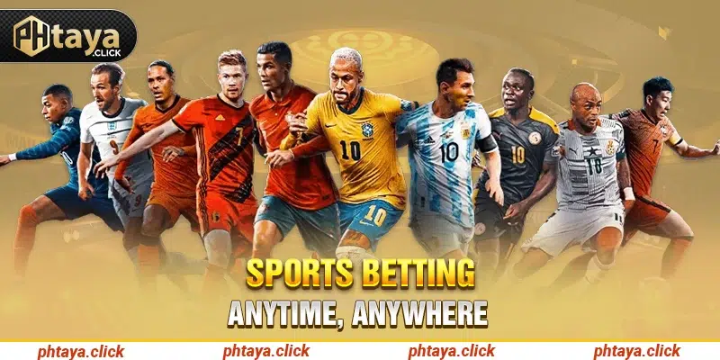 Sports betting anytime, anywhere