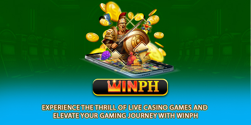 Experience the thrill of live casino games and elevate your gaming journey with Winph