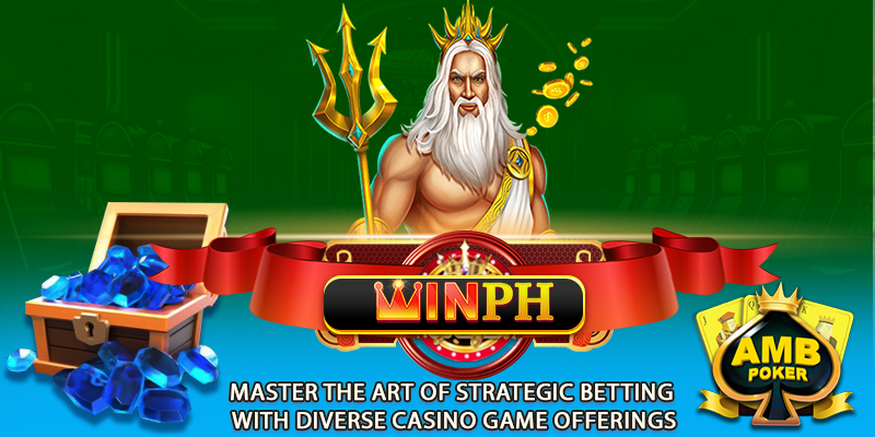 Master the art of strategic betting with diverse casino game offerings