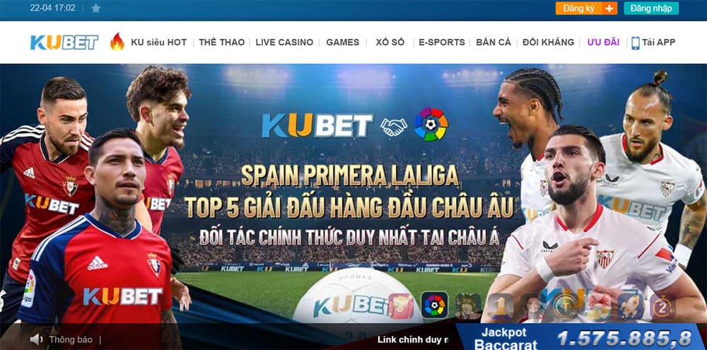 Kubet has extremely attractive betting services