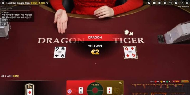 Term mechanism bet tie in dragon tiger